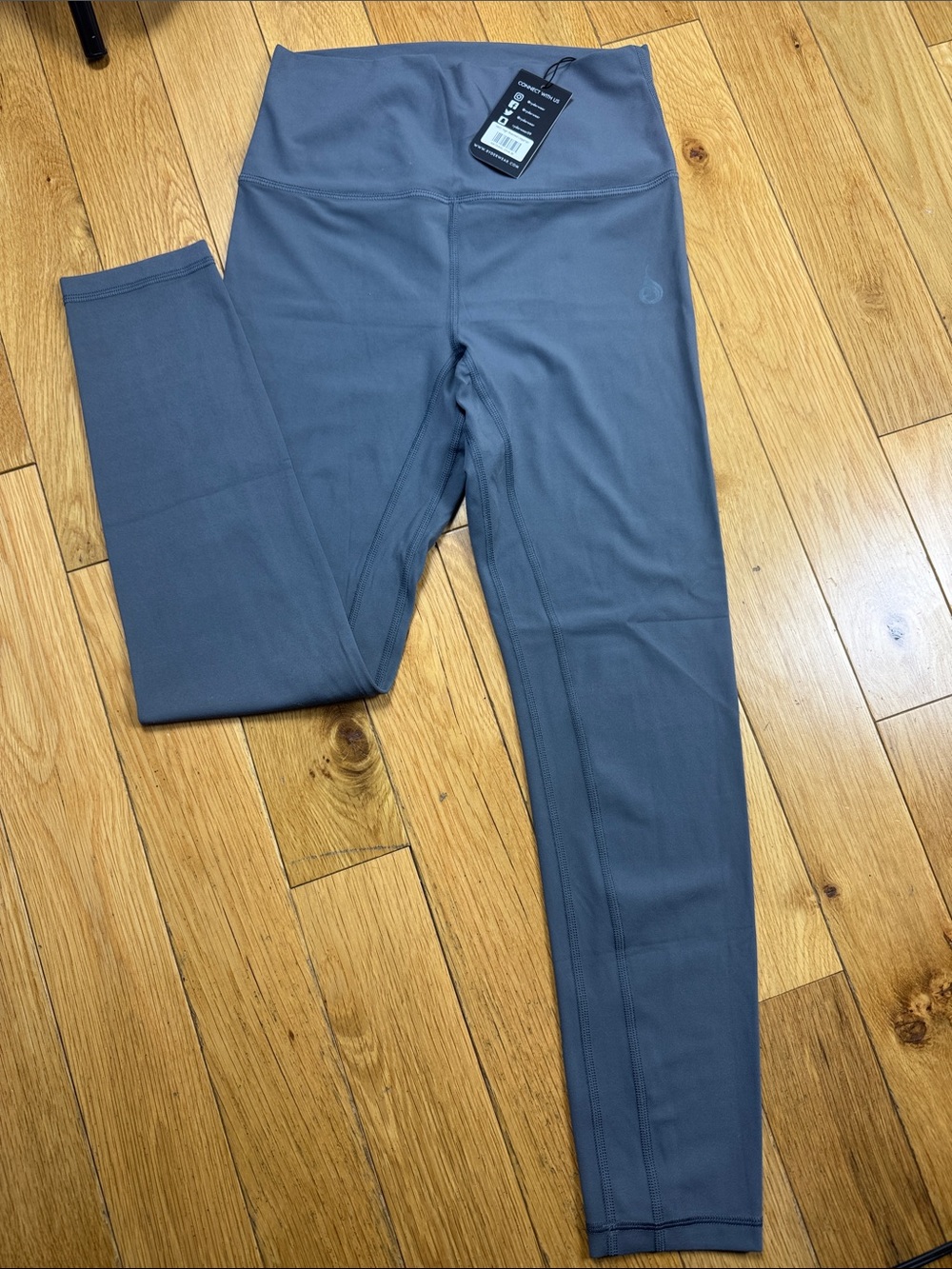 Ryderwear Gray High-Waist Leggings